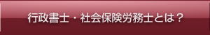 行政書士・社会保険労務士とは？